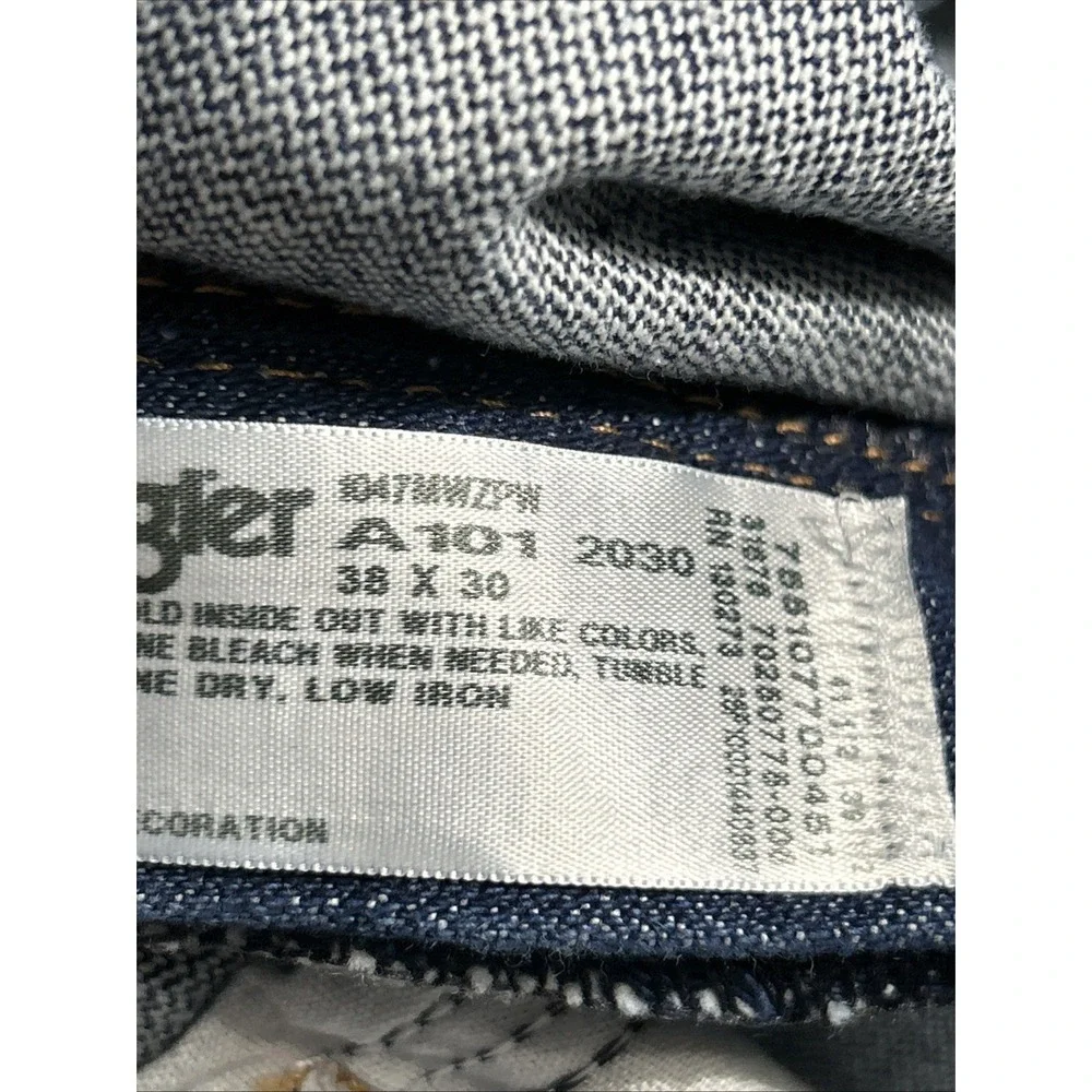 Mens WRANGLER 47MWZ PREMIUM PERFORMANCE COWBOY CUT‎ REGULAR FIT JEANS Sz 38
